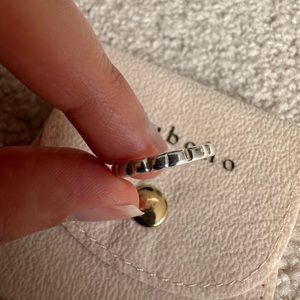 Bluboho peaks and valleys sterling silver ring size 7